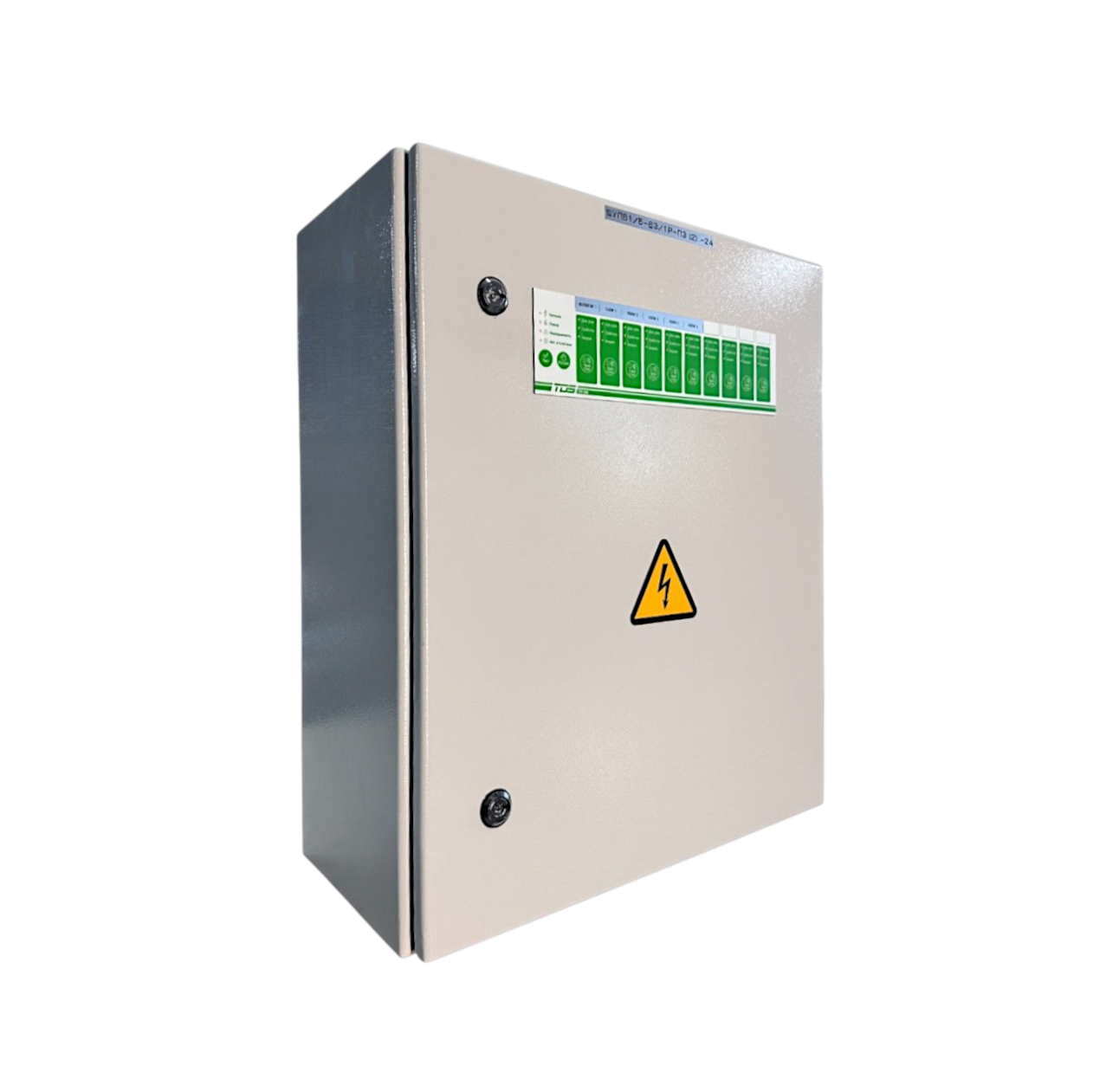 Шкаф управления 1 вентилятором дымоудаления или подпора воздуха до 25А с УПП ШУПВ1-25-П(IP54)