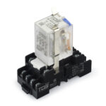 RL-4CO-DC24V-5 Катушка 24В, Ток коммутации 5А, 4 перекидных контакта