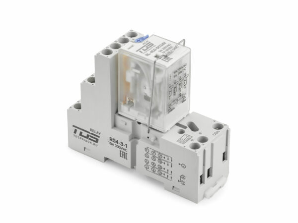 RL-4CO-DC24V-5 Катушка 24В, Ток коммутации 5А, 4 перекидных контакта