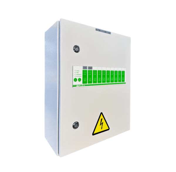 Шкаф управления 2 вентиляторами, клапаном и калорифером до 20А ШУПВ1/1/1-20/Х/1P/Х-ЭК-230-24(IP54)