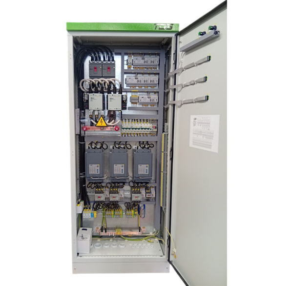 Шкаф управления 2 пожарными насосами: основной + резервный + жокей + АВР до 8А ШУПН2-8-АЛЖ(IP54)