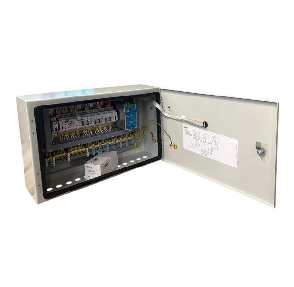 Шкаф управления 17 противопожарными клапанами 24В ШУПК17П-24-24(IP54)